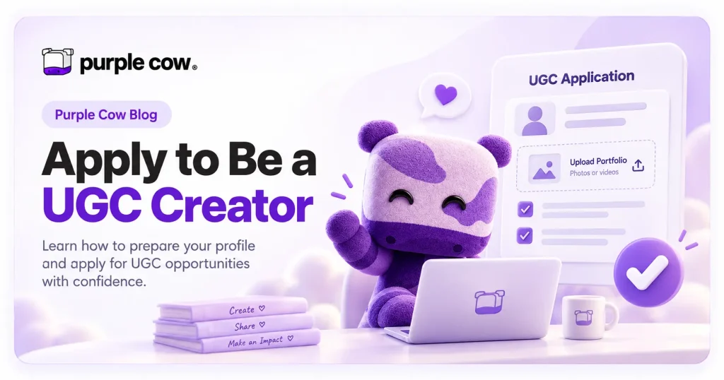 apply to be a ugc creator