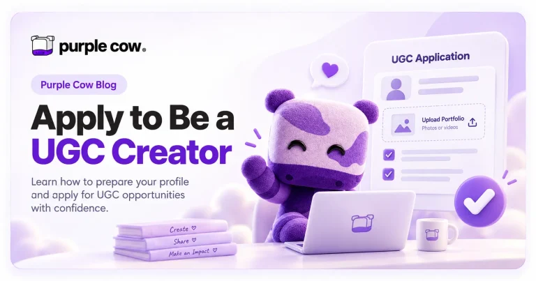 apply to be a ugc creator